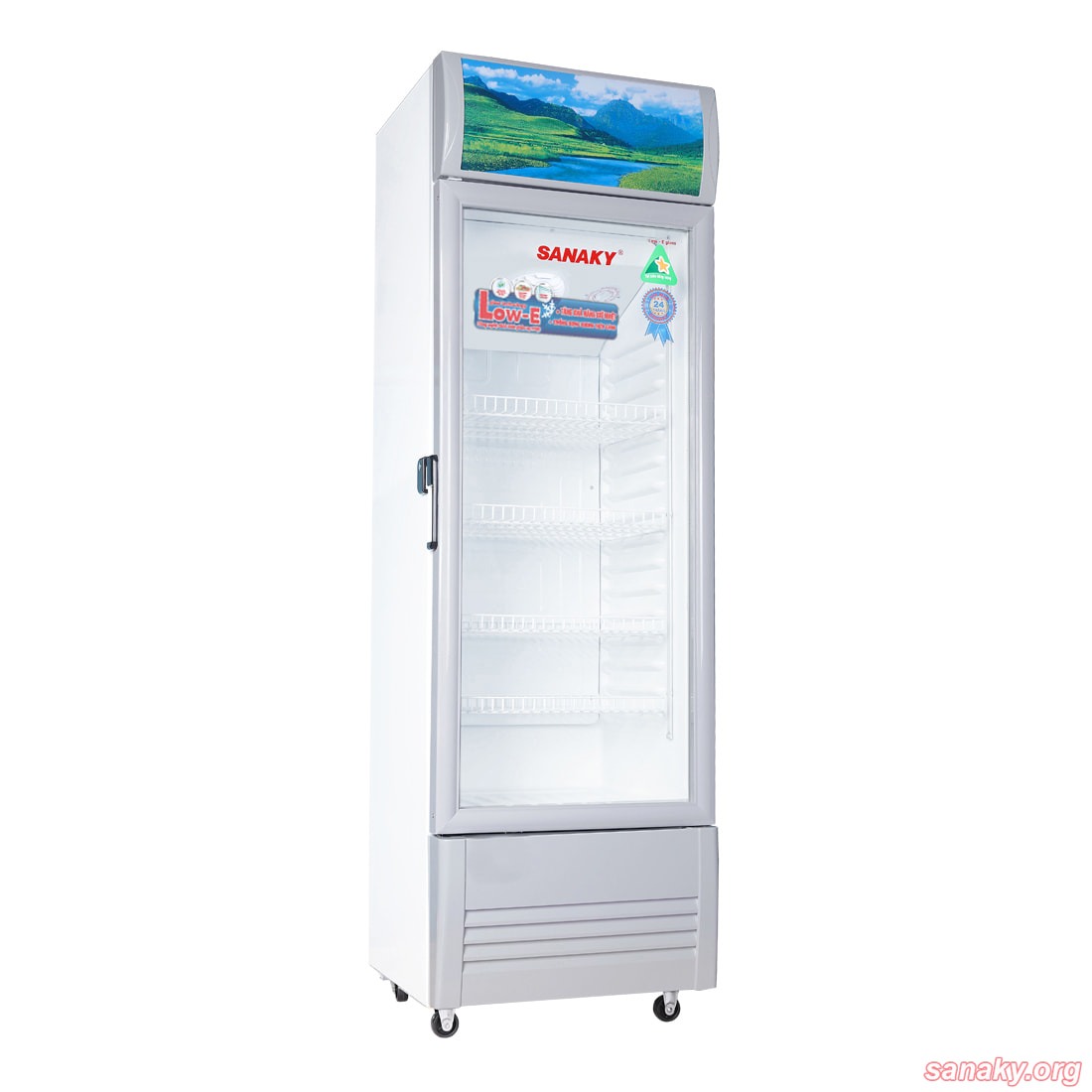 Tủ mát Sanaky 308 lít VH-308KL - 1 cánh, dàn nhôm
